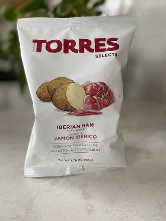 Torres Selecta Iberian Ham Potato Chips Barcelona