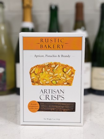 Rustic Bakery Apricot Pistachio Brandy Crisps