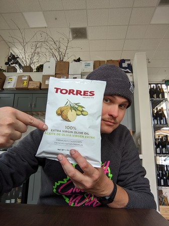 Torres Extra Virgin Olive Oil Potato Chips
