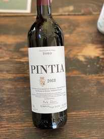 Vega Sicilia Pintia Toro 2018