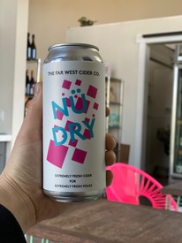 Far West Cider Co. Nu Dry Cider 16oz CAN Richmond